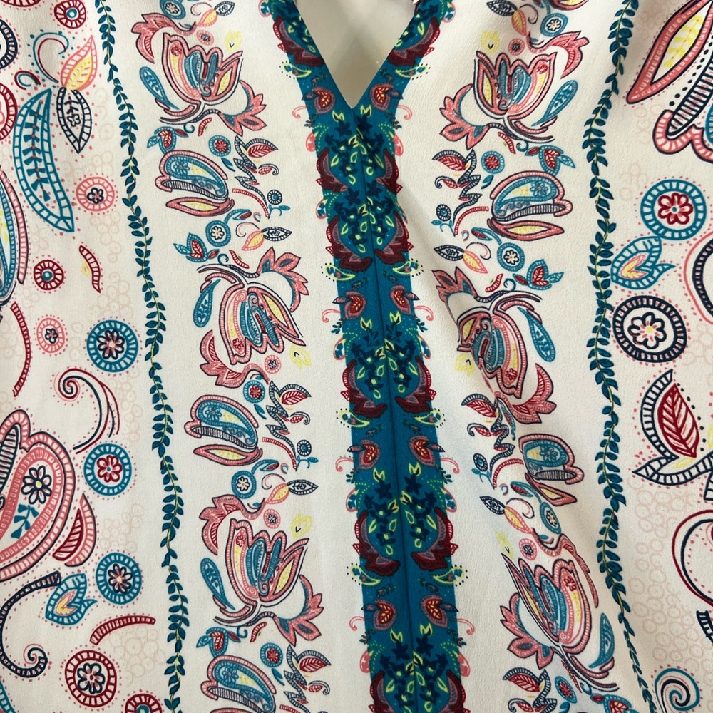 Loft boho style lined  dress